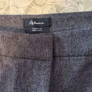 40. Reitmans Charcoal High-rise Straight Leg pants size 16